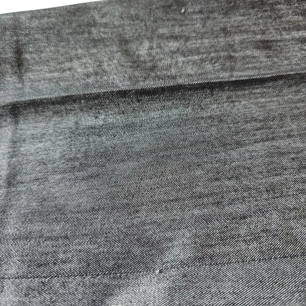 St. John Sport Women's Cropped Denim Side Zip Jean's Pants Black Denim size 12 - Picture 6 of 14